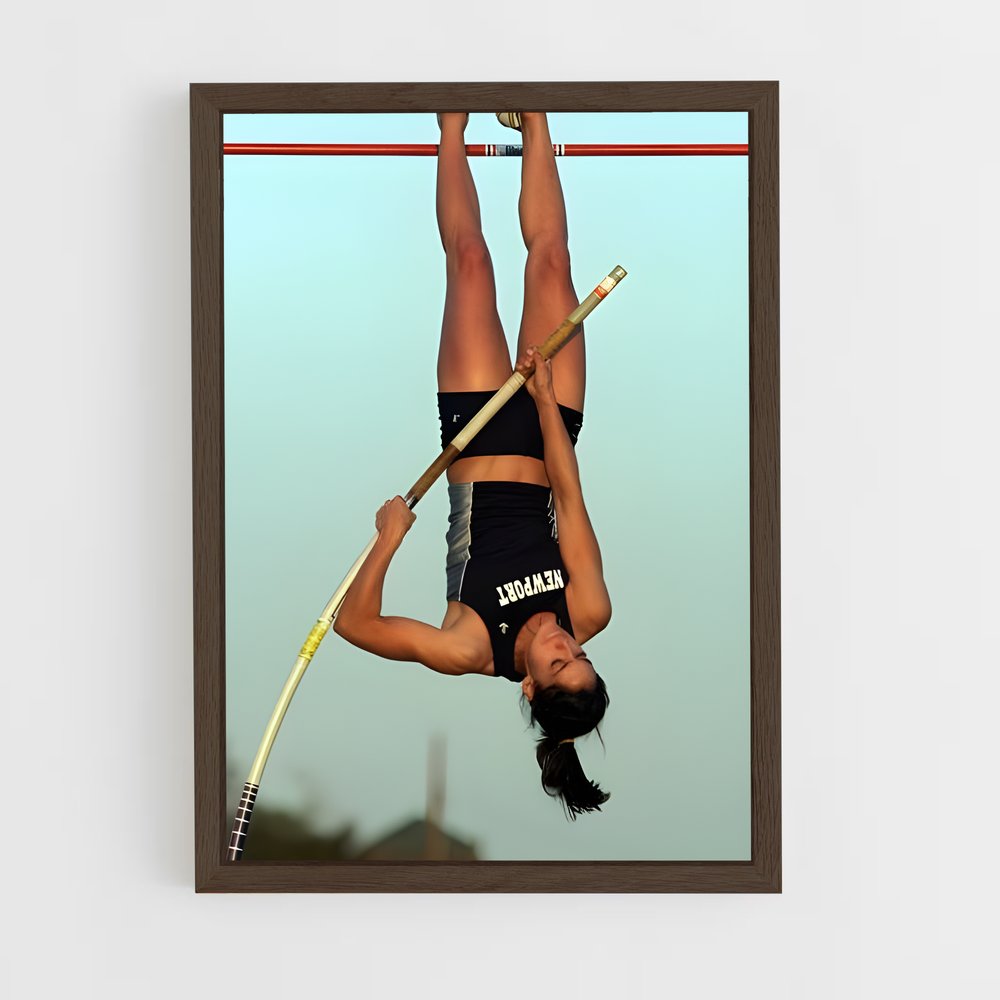 Poster Saut de Gracieuseté – affiche Athlétisme (vue 5)